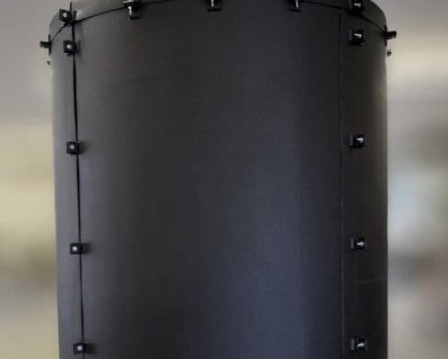 Dragon Jacket Tank Insulation Installed