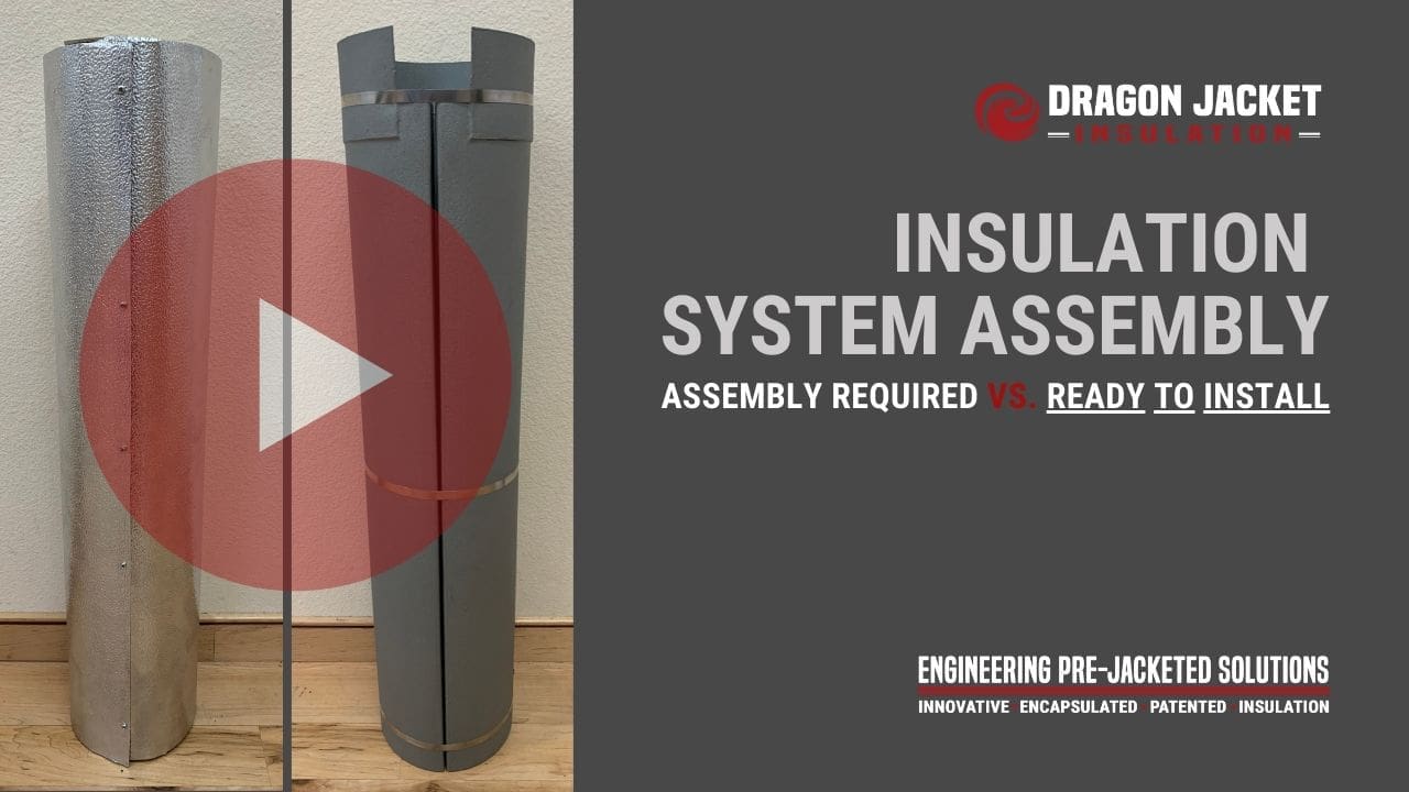 Dragon Jacket Insulation™ Insulation system assembly comparison video Youtube Video thumbnail