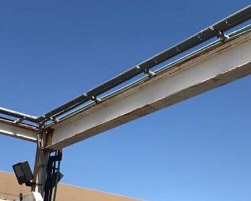 Raised Installation of Dragon Jacket Pipe Insulation