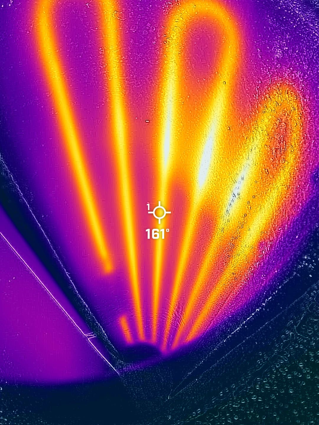 Thermal Image of inside of [Q]Core Insulation